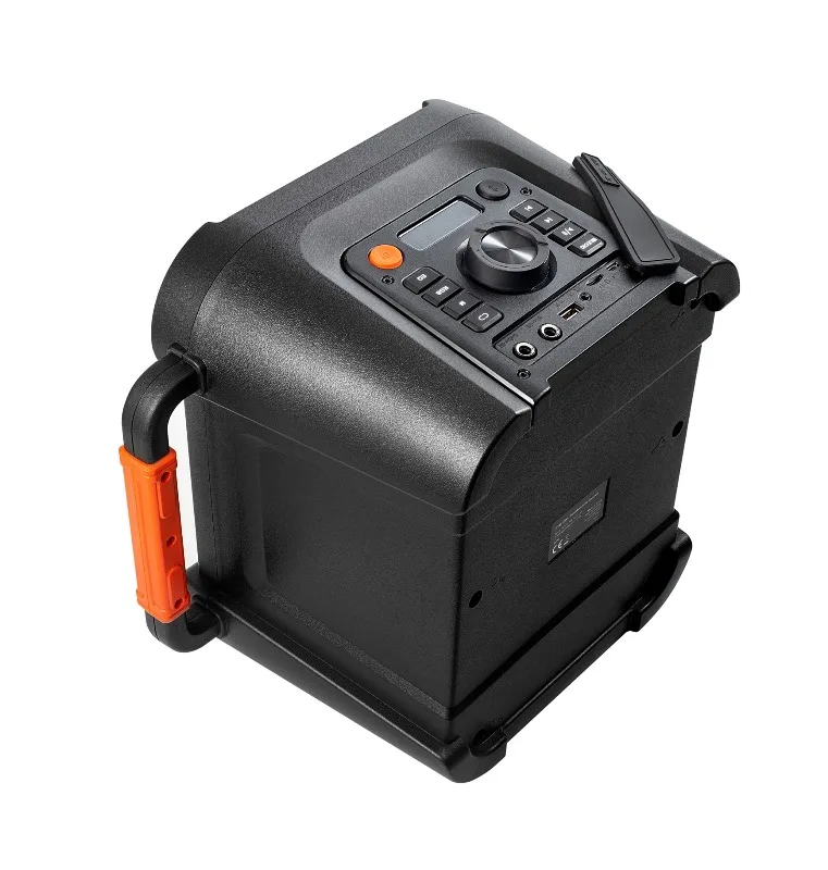 Newest wireless party speaker support Mic deep bass subwoofer amplifier long battery outdoor smart dj speaker set party speaker