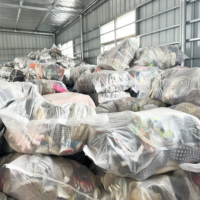 wholesale summer used sandals for women second hands shoes stock cheaper price low kgs door to door mixed bales in box