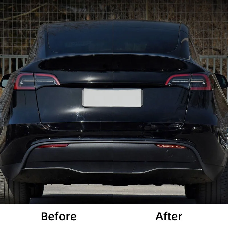 Car Exterior Accessories Rear Bumper Lights Turn Signal Brake Lamp Rear Bumper Reflector for Tesla Model Y