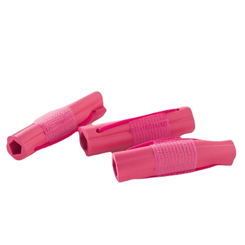 Hot Selling 6pcs Soft Sponge Hair Curler Styling Hair Curlers Sets Magic DIY Tool Pink Color Curling Tools Hair Roller