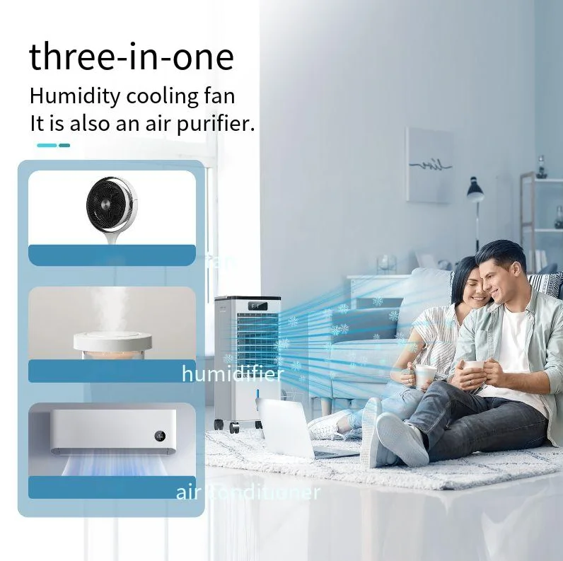 Hot Sale Humidifying air Cooler air Conditioner Fan Household Spray Refrigeration Fan air Conditioner Water-cooled Fan