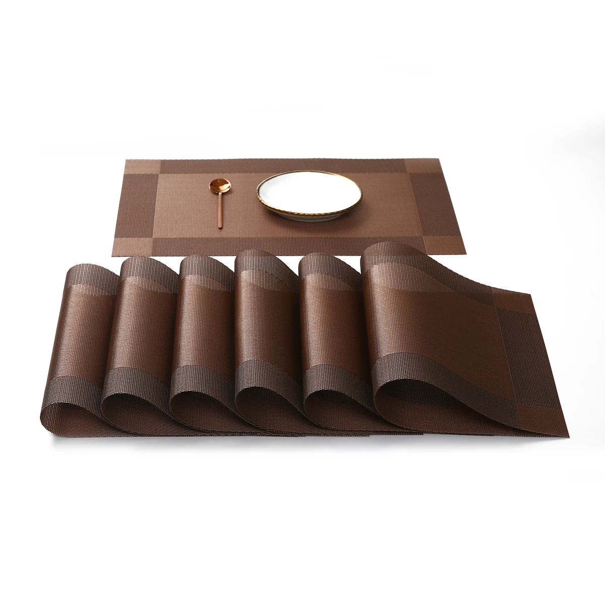 Fashion cheap placemat maker square dining table placemat table mats