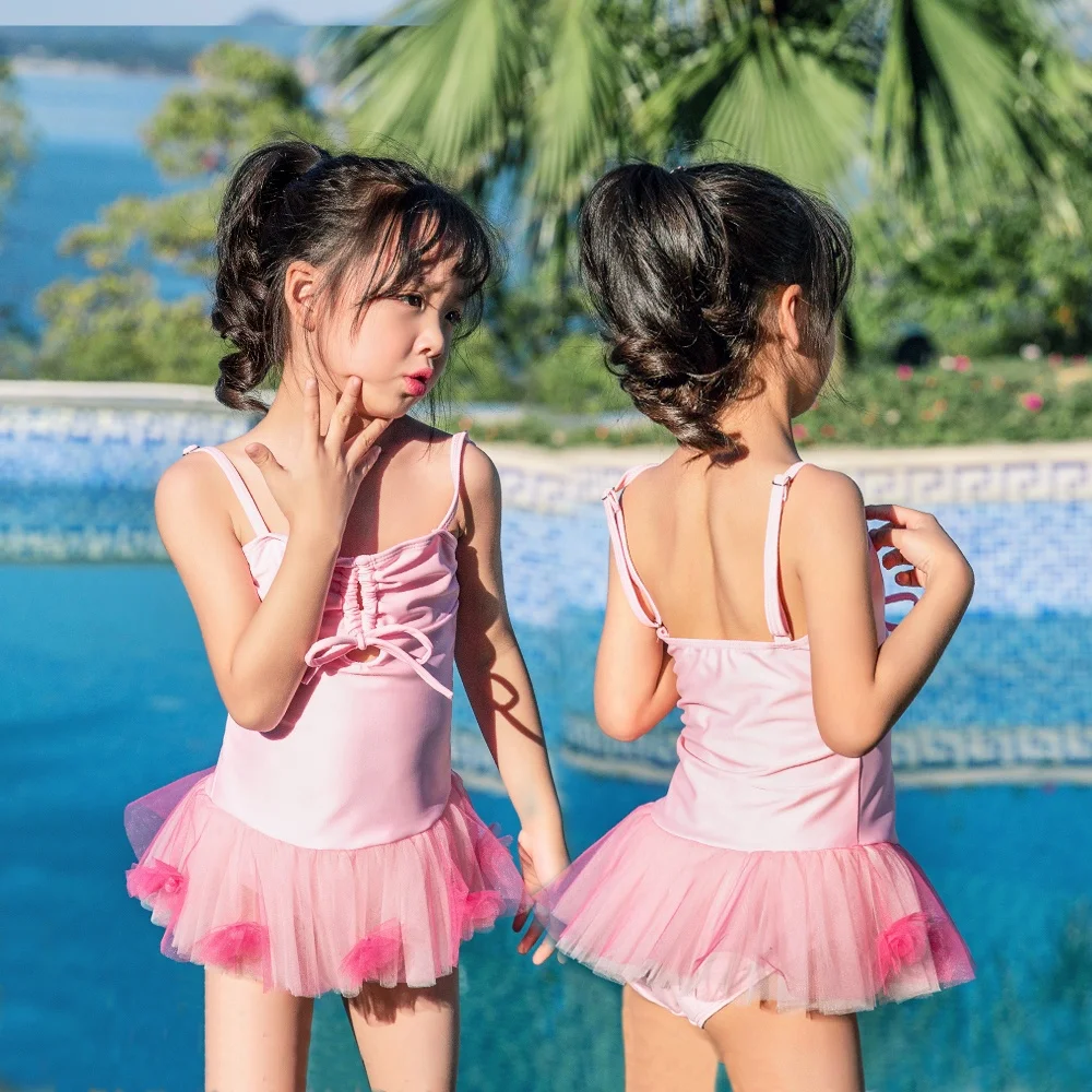 
Lowest prices high quality custom made kids swimwear wholesale fashion baby girls bikini 