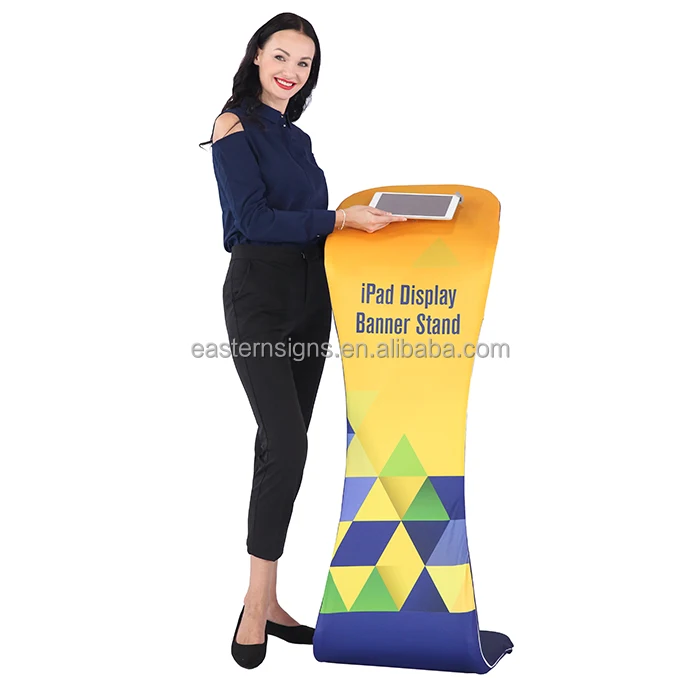 Hot selling portable iPad display stand photo booth iPad anti theft display stand