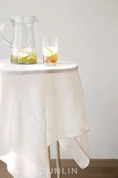 China supplier 100% linen solid color design linen  dining buy table cloth wholesale