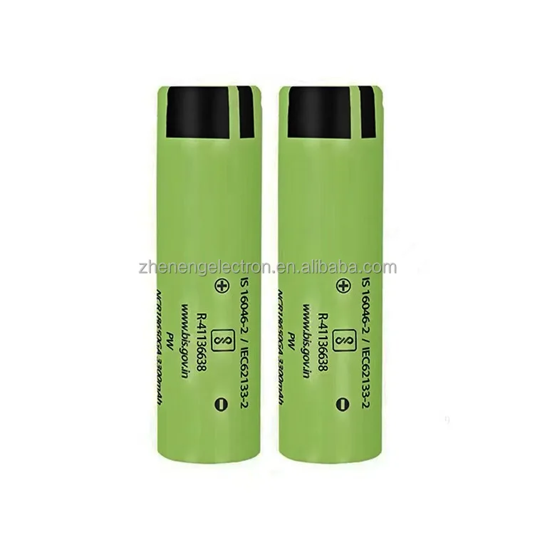 NCR18650GA  3.7V 3450 MA Lithium Ion Battery 10A Discharge Current for Solar Drone Scooter Electric Bicycle Applications