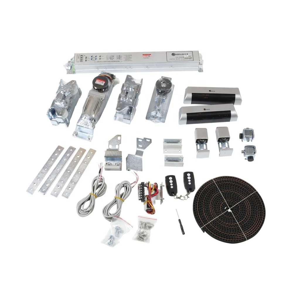 Office entrance security smart door operator remote control sensitive sensor sliding door system