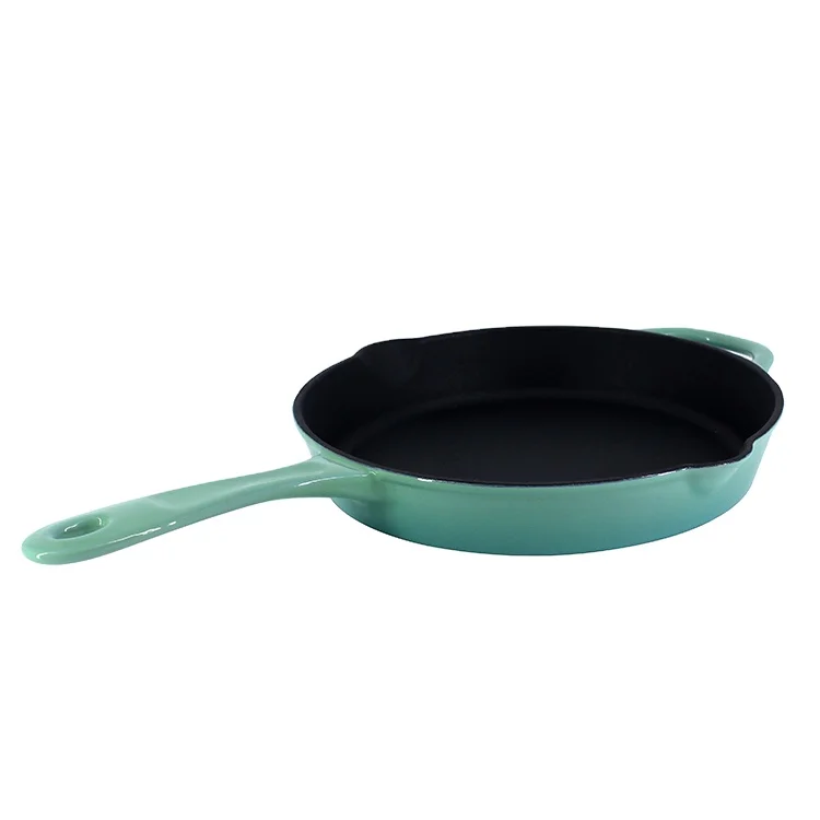 Kitchenware Cast Iron Cookware Fry Pan With Long Handle
