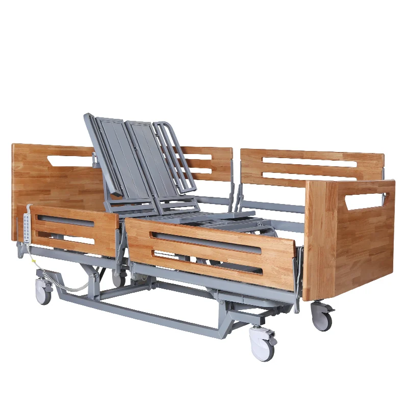 integral lifting premium electric hospital bed with toilet for elder