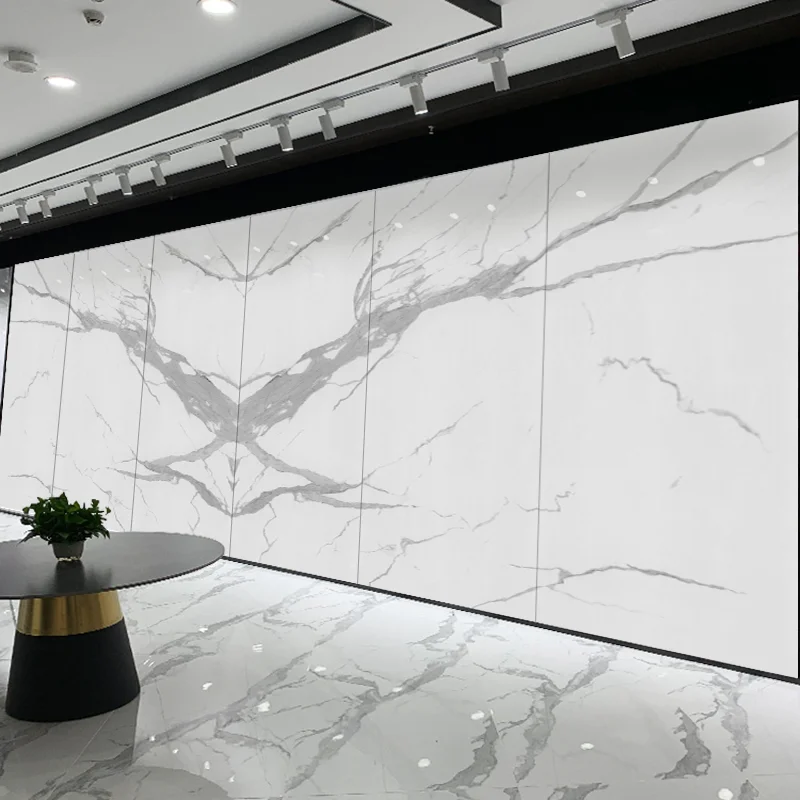 Realgres White Porcelanato Full Body Matt Tiles For House Panel Fliesen 1600*3200 Interior Wall Porcelain Slabs