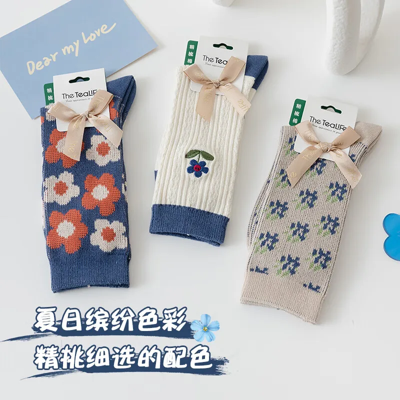 WZ24 High quality Custom Socks factory cotton fashion crew socks logo custom socks