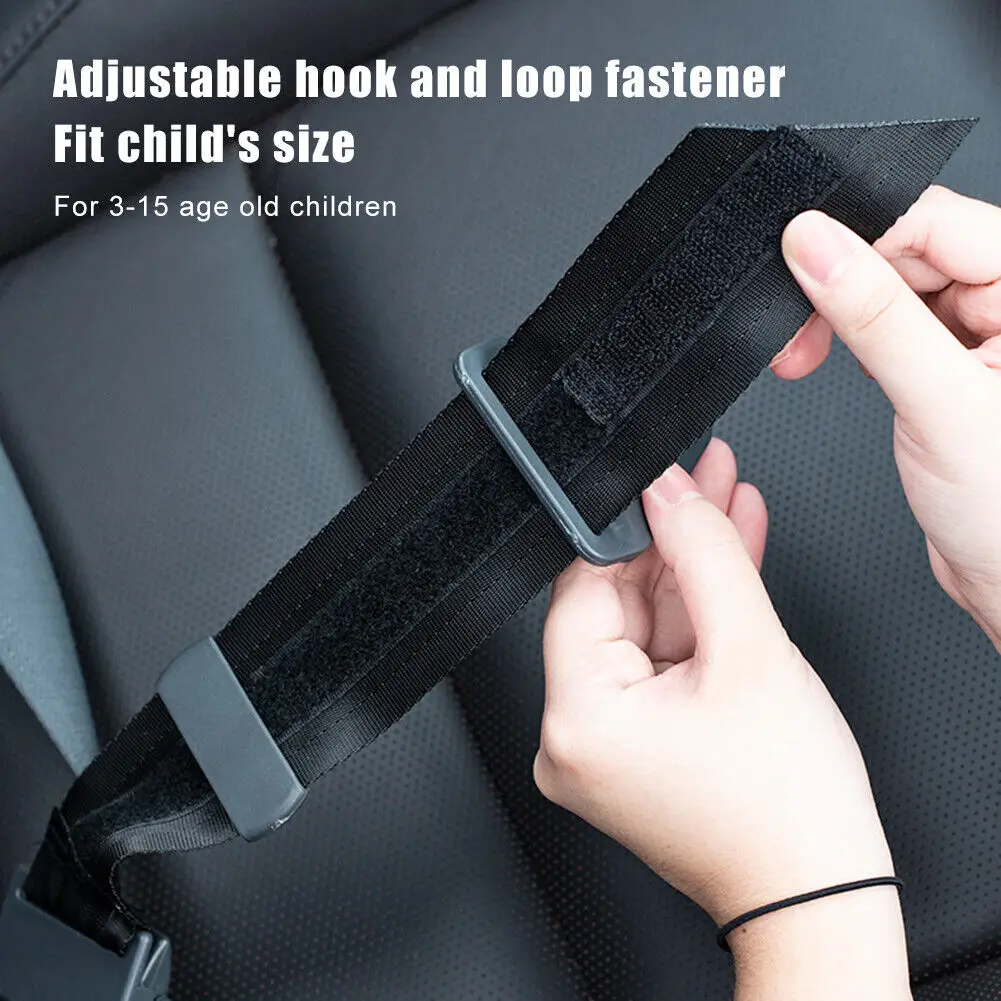 Car Seat Belt Adjustment Holder Universal Kids Positioner Safety Belt Adjuster