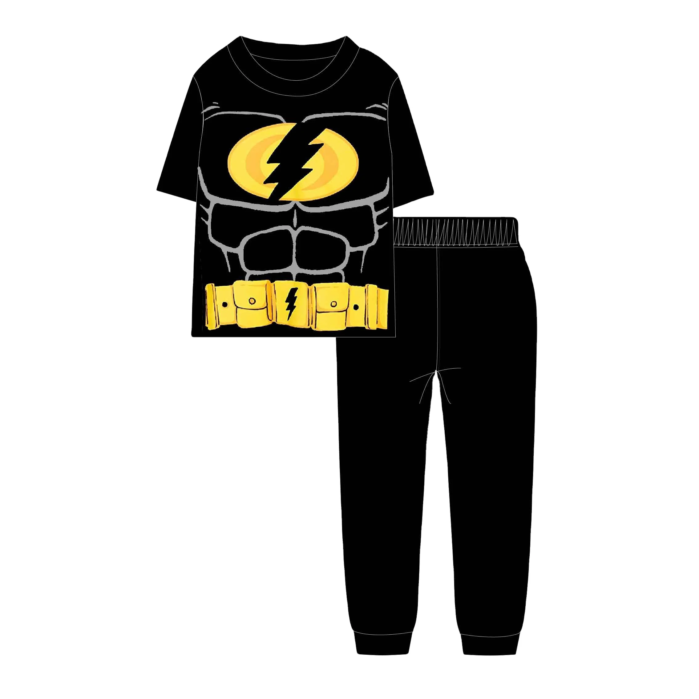 Children pajamas in Europe and the United States boys clothing 2-7 years old short sleeve trouser suit wholesale manufacturers d