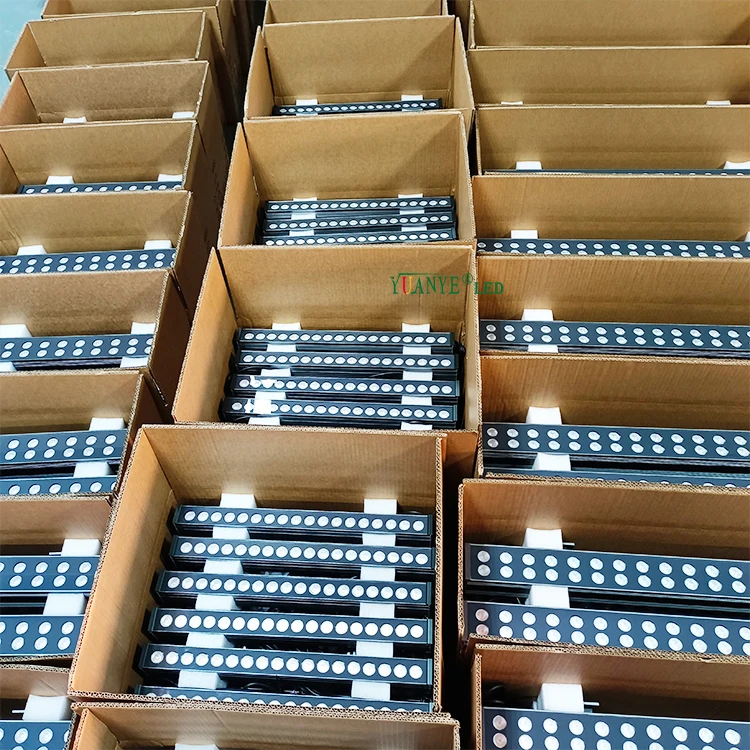 Dmx512 Outdoor Permanent Outdoor Lights Aluminum Material Rgb Rgbwa 4In1 Wall Washer Stage Lighting Facade Decoration