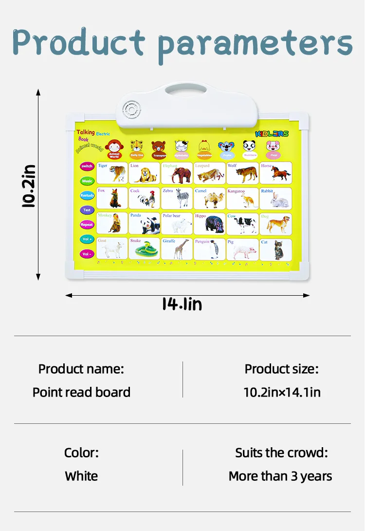 Educational Toys learning machine Learning board Talking Machine Arabic with for Kids