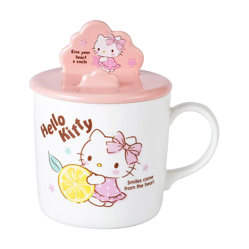 YWMX Cute Creative Mug Kuromi Melody Drinking Cup  Girl Heart Phone Holder Cup Friend Gift Wholesale