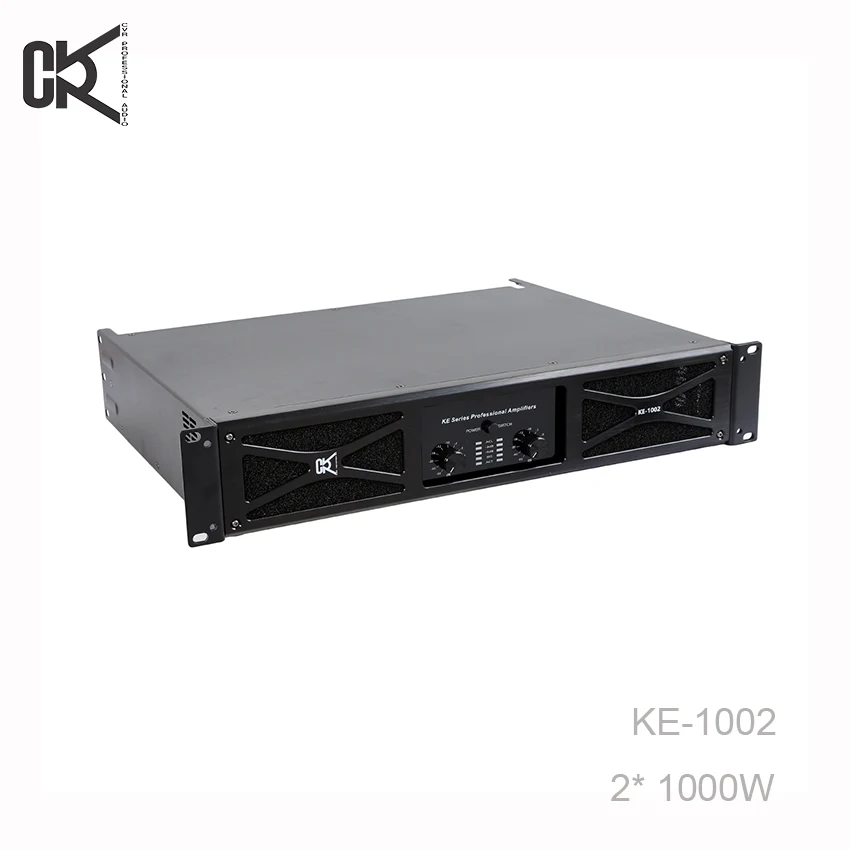 KE1002 Amplificador De Audio 2 Channel 1000W  Professional Transformer Amplifier