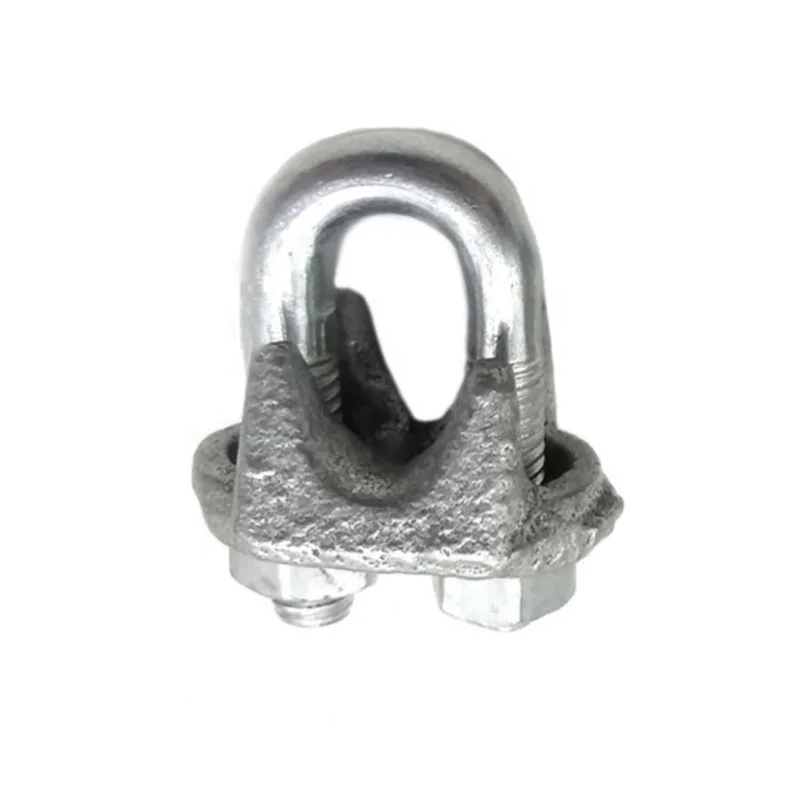 Stainless Steel US Type Drop Forged Wire Rope Clip Cable Clamps For Lifting