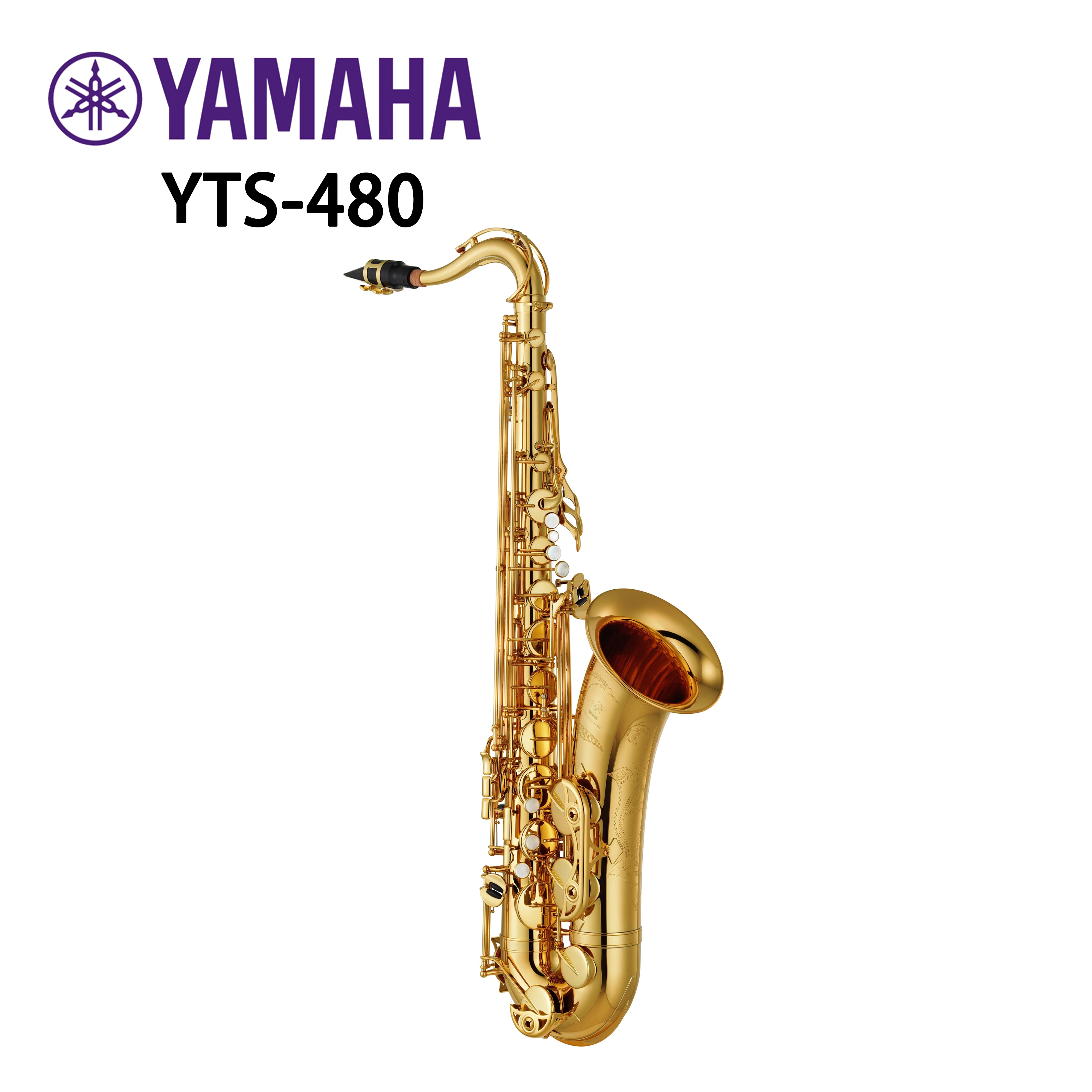 YAMAHA YTS-480 Tenor Saxophone Bb SAX GOLDEN SAXOPHONE JAPAN Wind instruments beginner professional