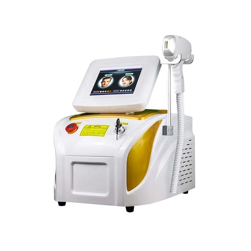 High power ice titanium diode skin rejuvenation and hair removal 755 808 1064nm diode hair removal salon beauty machine