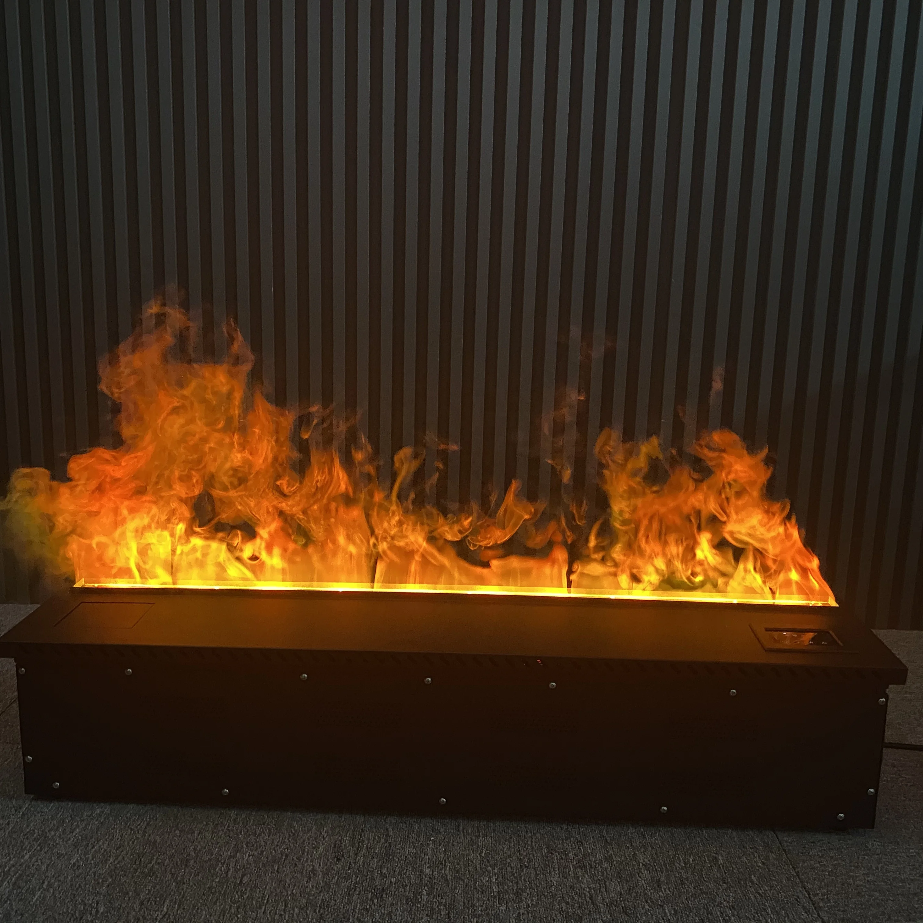 New Definition Fireplace 100% Safety Water Steam Electric Fireplace woguan Cold Flame No Chimney