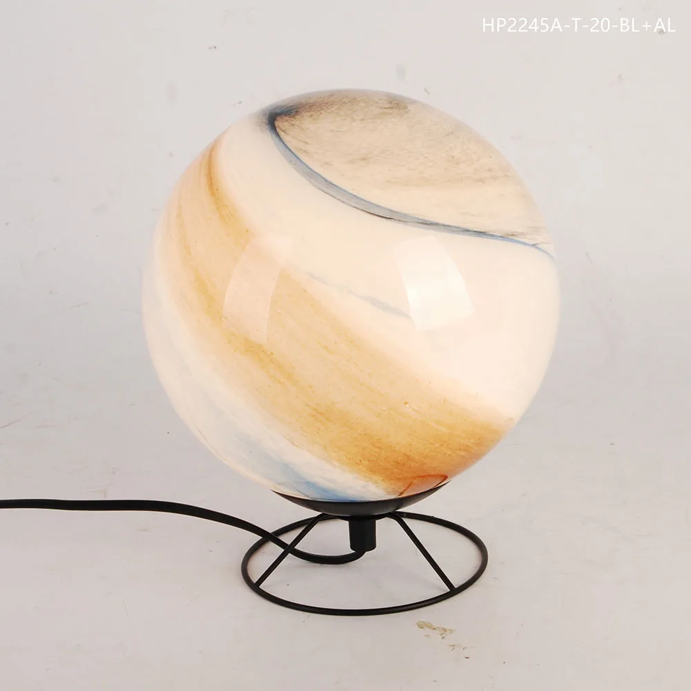 Custom Made Luxury Modern Style Marble Ball Hanging Hotel Decoration Chandelier Pendant Light