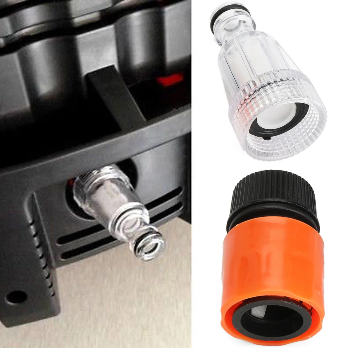 High quality Car Washing Machine Quick Adapter Connector water Filter Hose Pipe Fitting