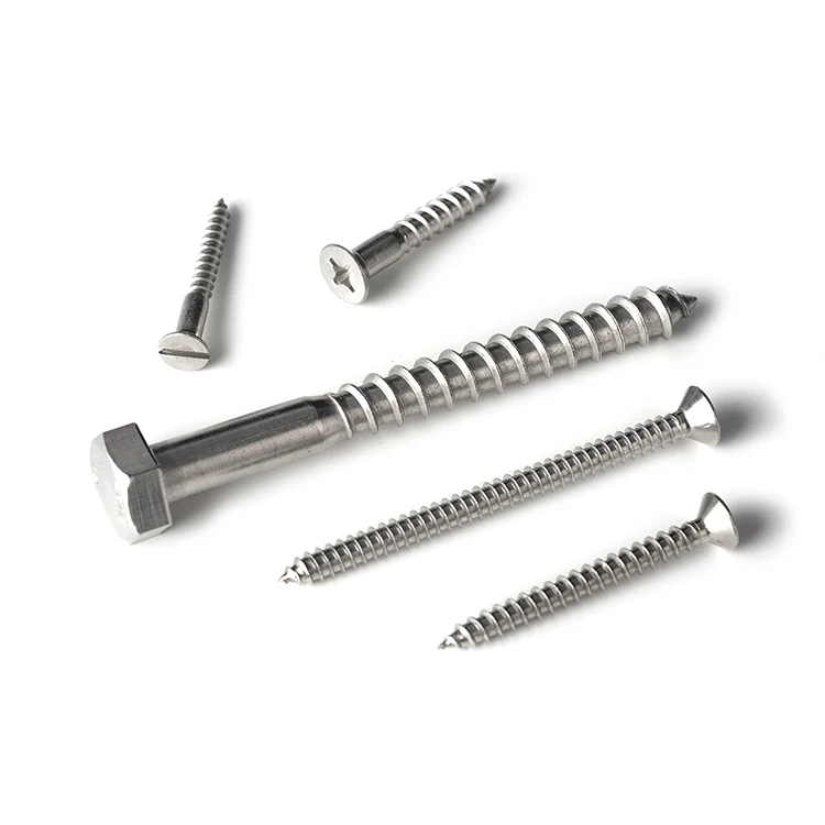 China Manufacturer DONGJI Hex screws Wood Screw for wood self tapping wood screw