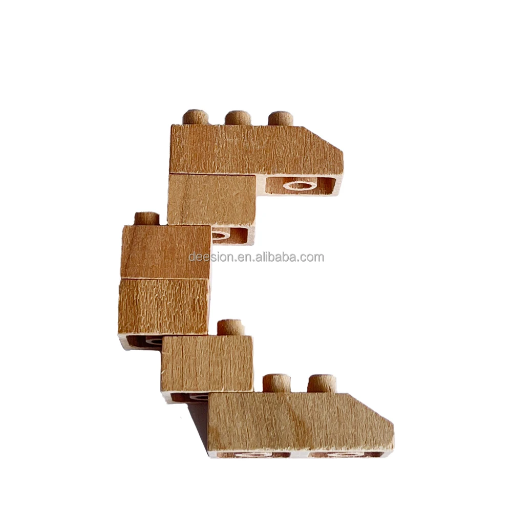 Wooden DIY brick set - Alphabet C - for kids to learn their first letter suitable for kids 3 ages and above decorate your room