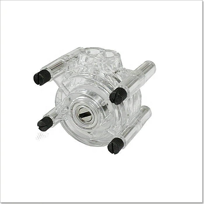 Popular Analytical Instruments Liquid Dosing Transparent Micro Peristaltic Small Pump Head BZ