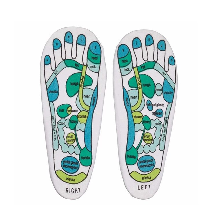 RL-A802 physical therapy acupuncture reflexology pressure point massage socks