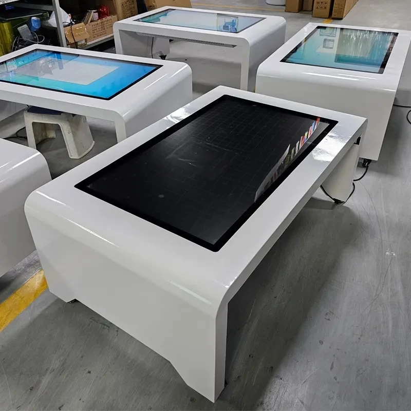 Электронный умный емкостный настольный стол для школы coofee table lcd android/компьютерный сенсорный монитор игровой детей