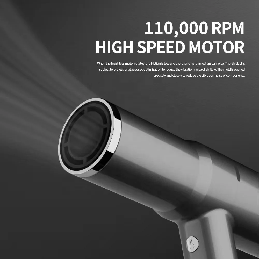 OEM Electric High Watt High Speed Hair Dryer 2000w Salon Professional Negative Ion Brushless Hair Dryer