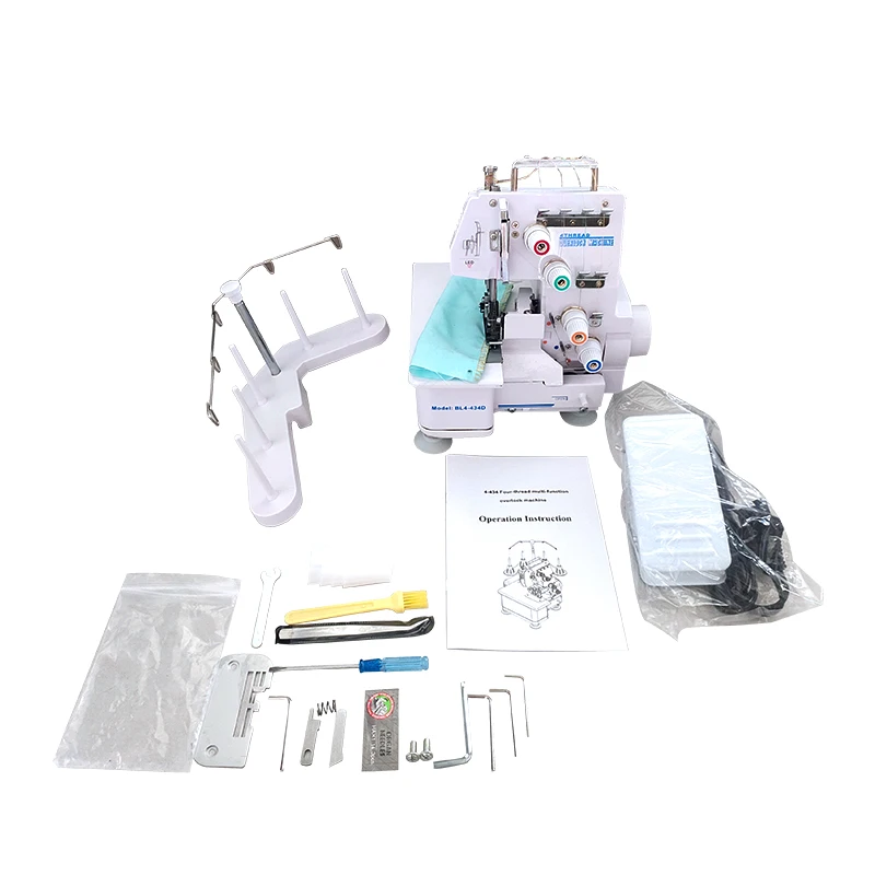 ROSEW GC-BL4-434D 4 thread overlock sewing machine domestic