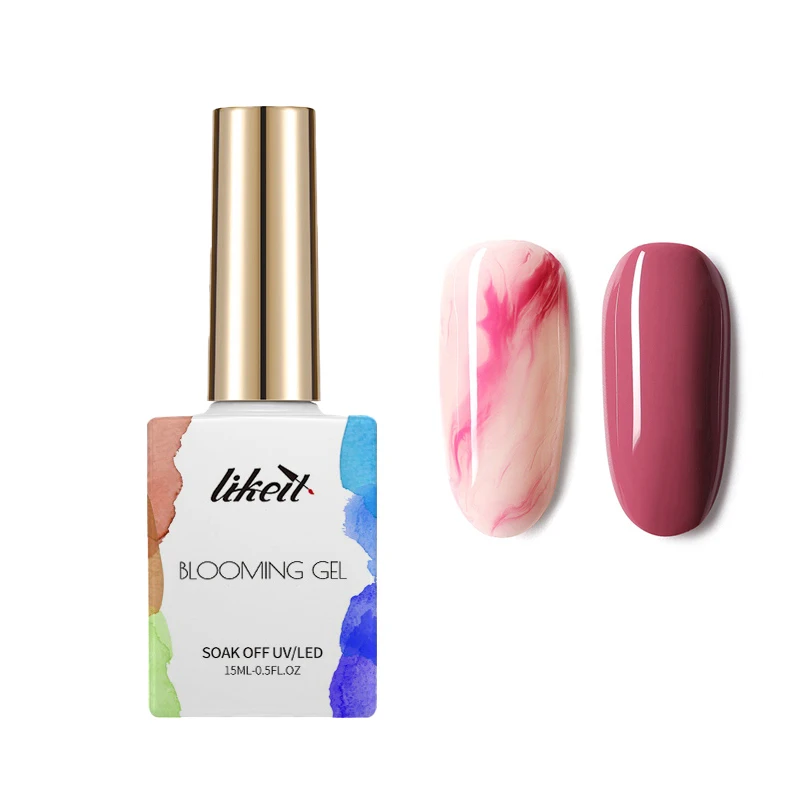 Likeit OEM Long Lasting Nail Painting Gel High Pigment Blooming Gel With MSDS