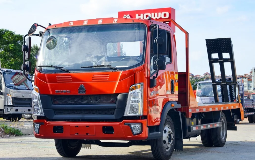 Sinotruk HOWO 129HP/126/170/220 4X2 flatbed truck light flatbed truck