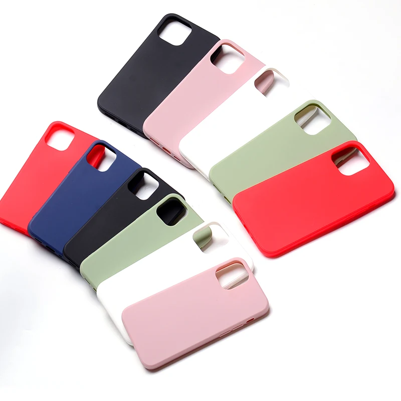 
For IPhone 11 pro Candy Color TPU Soft Case Flexible Protective Back Cover For IPhone 11 phone case 
