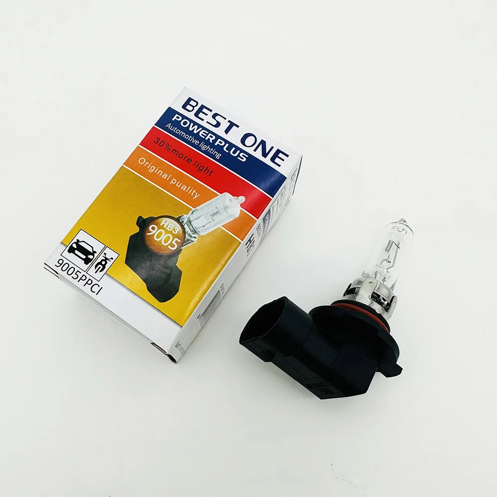 Factory H4 White 12v 60/55w 100/90w p43t Super White Quartz Car Headlight Auto Halogen Bulb