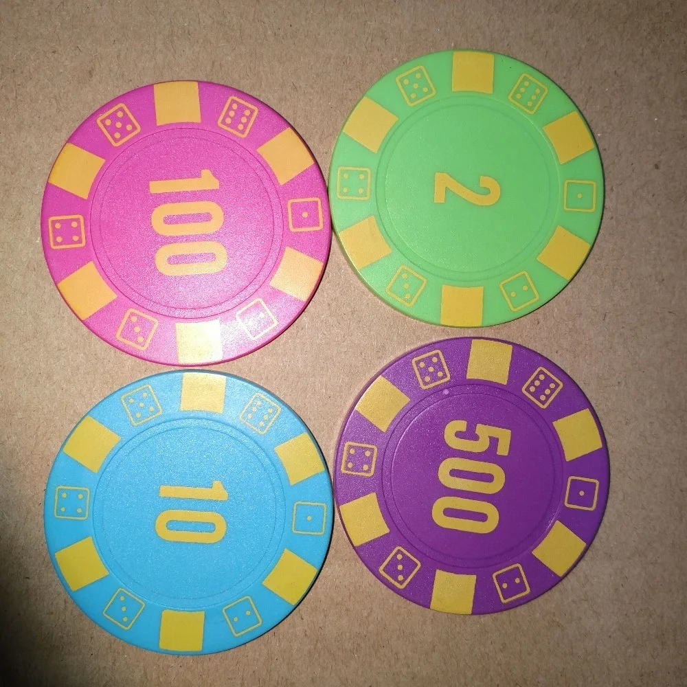 Printing Token,Cheap poker chips,Clear poker chips 4g ABS pokerchip
