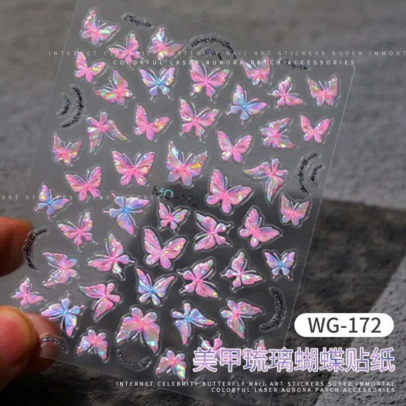 High Quality 3D Korean Style Press on Nails Short Gradient Nude ABS Flexible Tips sticker with Strong Glue Set Made of Plastic