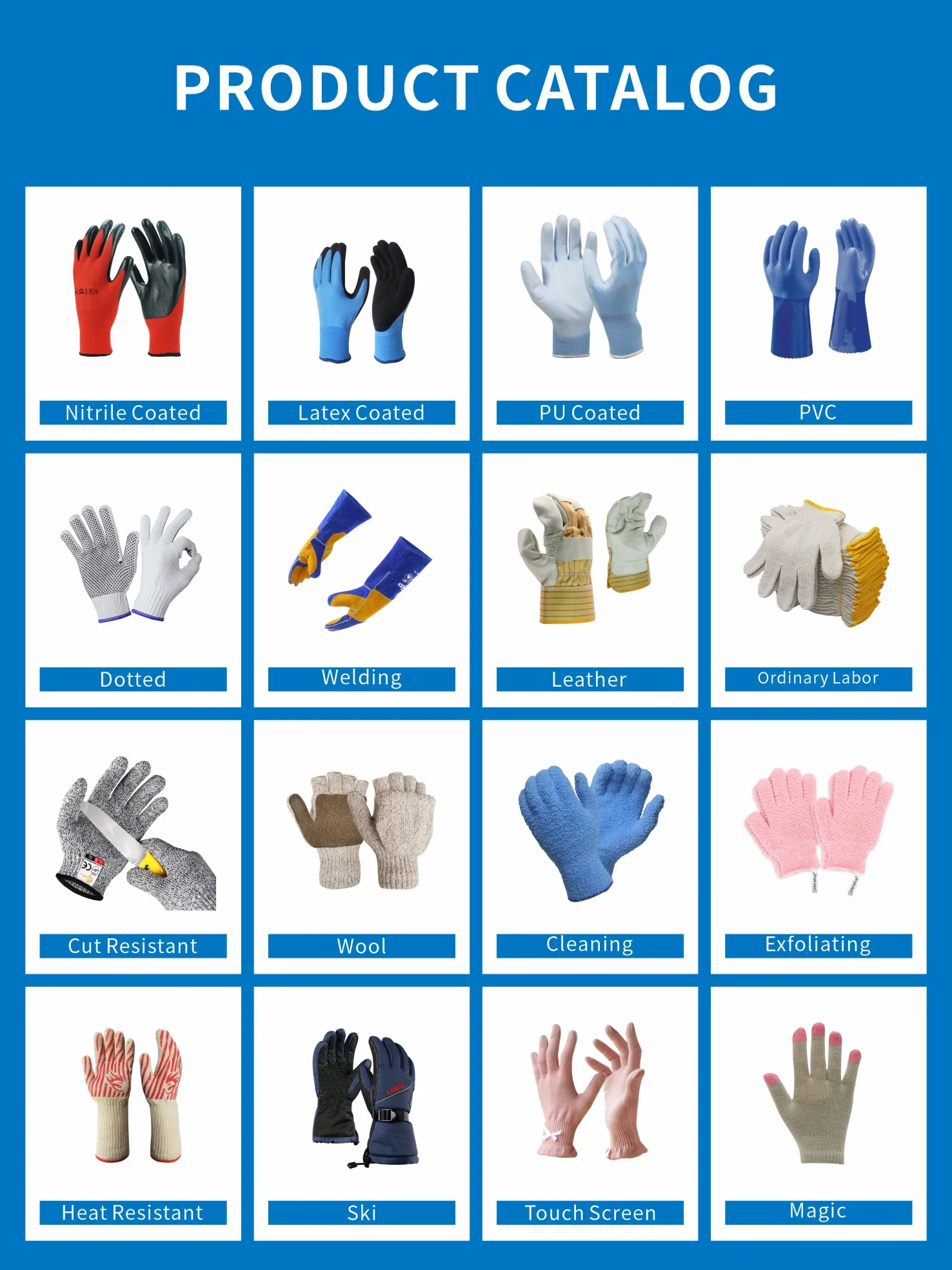 Cold Outdoor Workwear Acrylic Cold Resistant Thermal Gloves With Thinsulate Lined