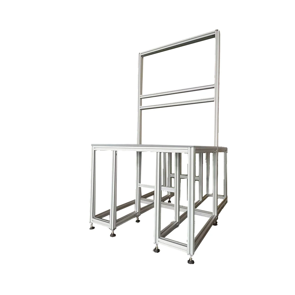 Multifunctional Assembly Line Aluminium Work Table For Production Line