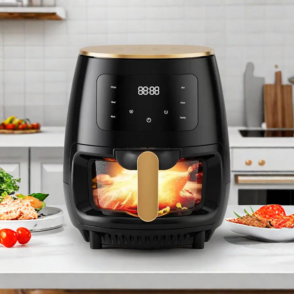 4.5L 6.5L 8L friteuse Электрический цифровой Воздушный флаер фритюрница электрическая цифровая