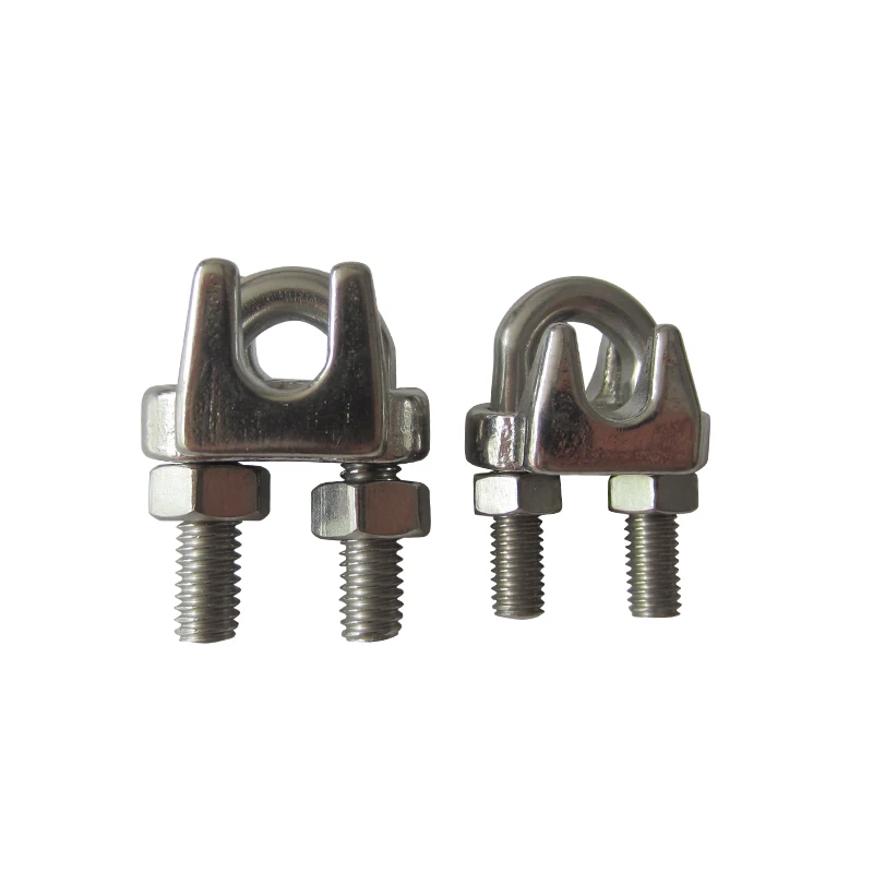 Stainless steel wire rope clips High Quality Stainless Steel JIS Type Wire rope clip S260