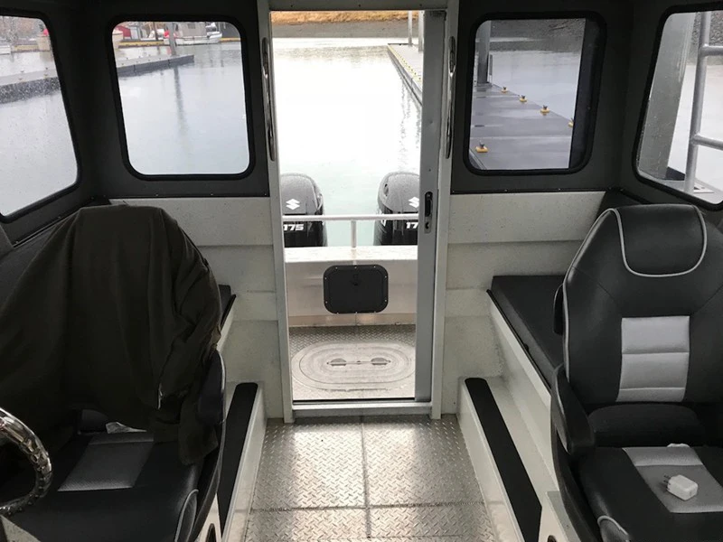 Ecocampor Welded Landing Craft Boat Water Work Barge for Sale Manufacturer Aluminum Alloy China CE Certified Fishing Durable