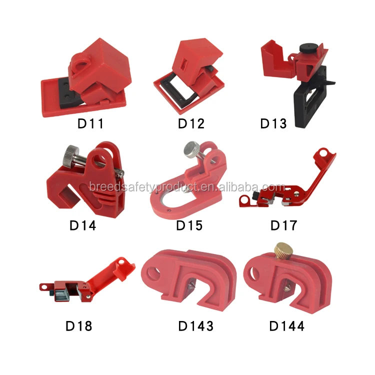 Clamp on Loto Locks Electrical Breaker Lockout locks
