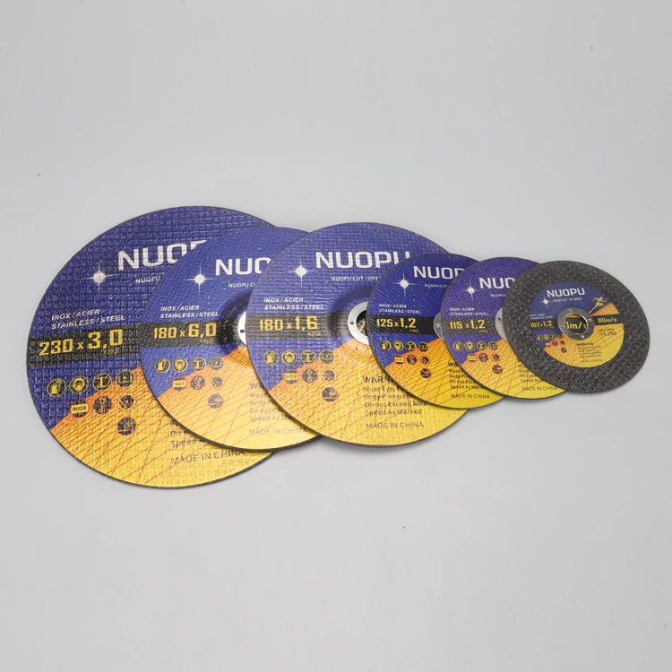 Cutting Disc Machine Skillful Manufacture Cut Off Metal Abrasive Disc Silicon Carbide MPA EN12413 Resin Flat-shaped