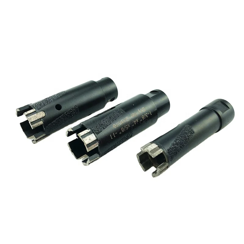 Dry Used Turbo Diamond Core Drill Bits For Drilling Granite