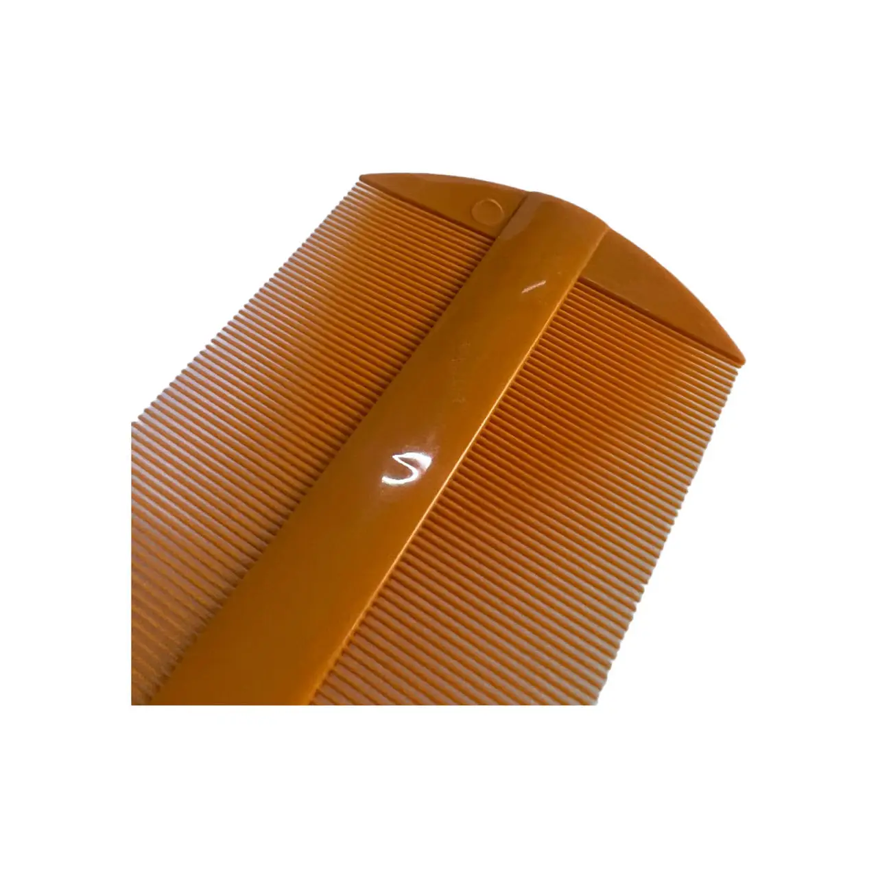 Chinese Ancient Style Traditional Double Sided Plastic Lice Nits Louse Flea Tick Comb