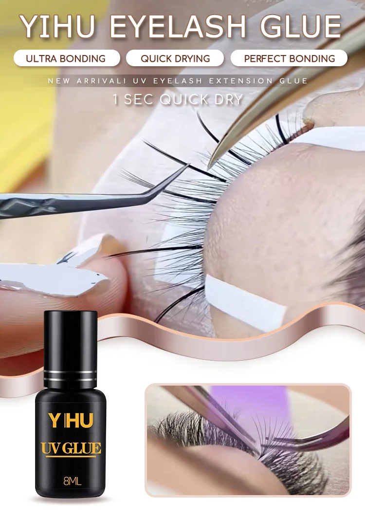 New Technique Washable UV Microwave Glue for False Eyelash Extension Premium Product Category Eyelash Glue